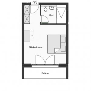 Bild 3/3 Bild 3 von 3 der Galerie "Zimmer 20"